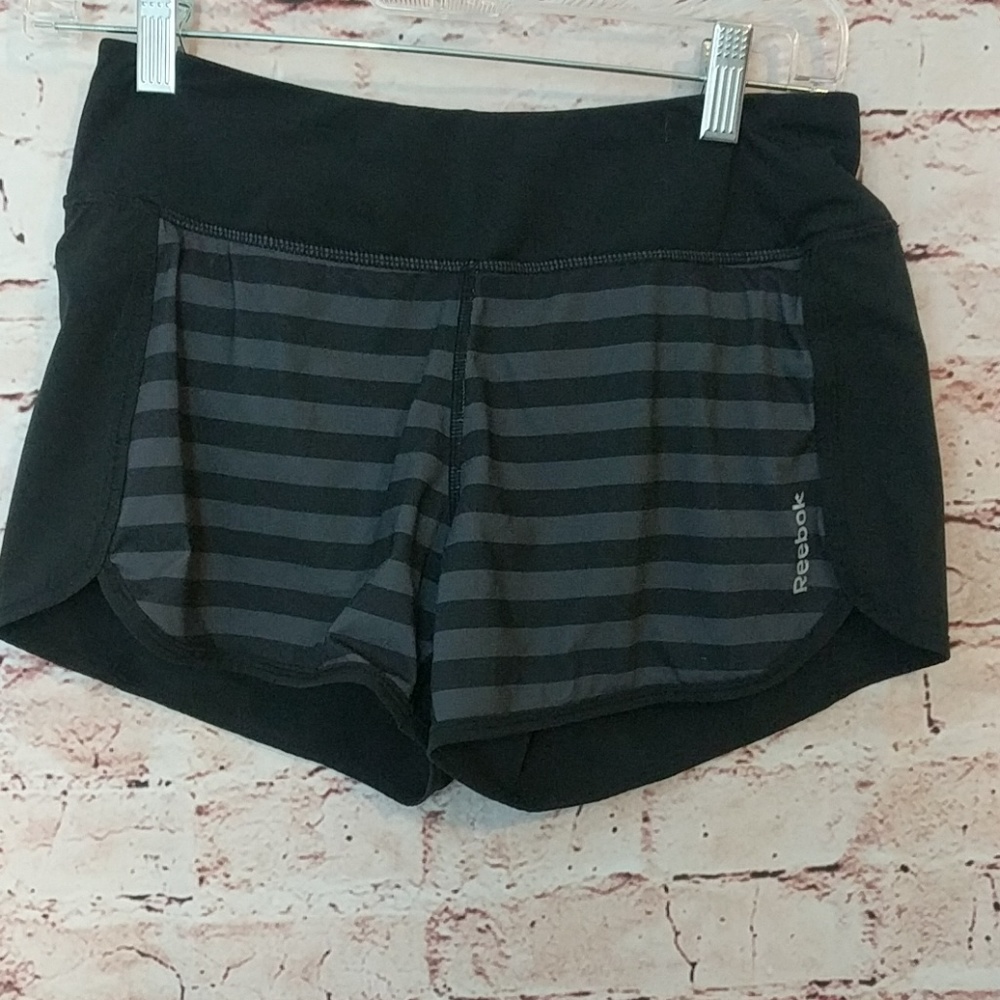 Reebok striped athletic shorts